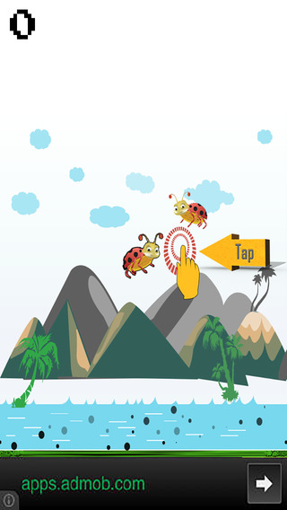 【免費遊戲App】Swing Bug - Fly the Bug avoiding Obstacles ahead-APP點子