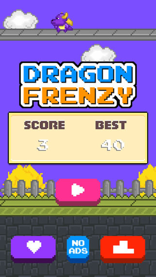 【免費遊戲App】Dragon Frenzy-APP點子