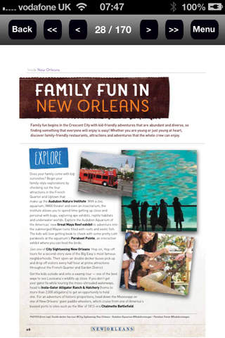 New Orleans Visitors Guide screenshot 4