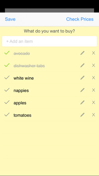 【免費生活App】mySupermarket – Grocery Shopping List-APP點子