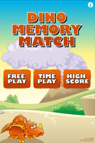 Dino Memory Match screenshot 2