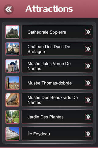 Nantes Offline Travel Guide screenshot 3