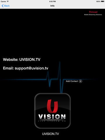 【免費娛樂App】UVISION TV-APP點子