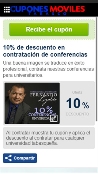 【免費商業App】Cupones Moviles Tabasco-APP點子