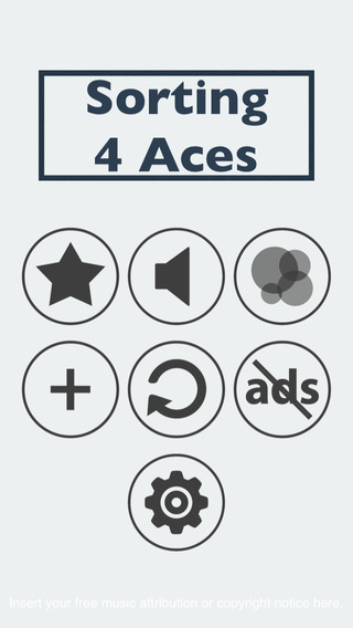 【免費遊戲App】Sorting 4 Aces - 4つのエースを分けろ！-APP點子