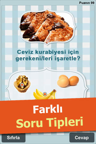 Yemek Testi - Pasta Pişirme Tarifi Türkçe Ücretsiz Çocuk Kadın Aile Oyun screenshot 4