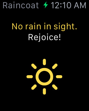 【免費天氣App】Raincoat Rain Alarm - Minimal Local Precipitation Forecast App-APP點子