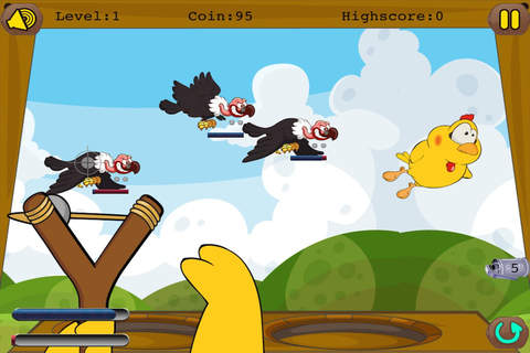 A Chicken Rocket Warrior – Vulture Escape Shoot Out FREE screenshot 4