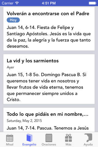 Liturgia de Chile, Argentina, Uruguay y Paraguay screenshot 4