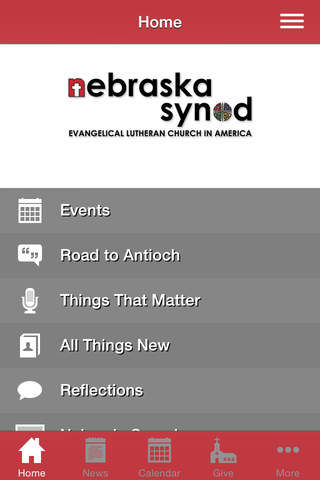 Nebraska Synod ELCA screenshot 4