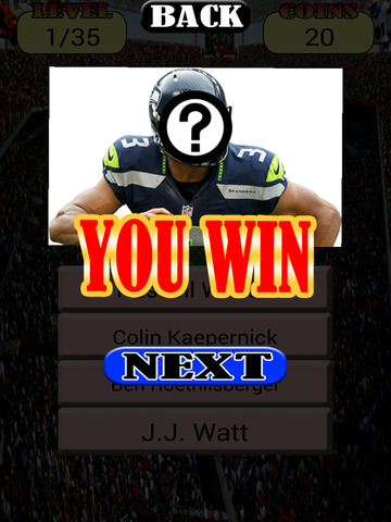 【免費遊戲App】Guess Game American Football Player-APP點子