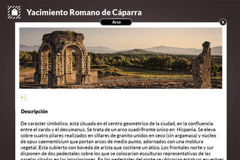 Yacimiento romano de Cáparra screenshot 3