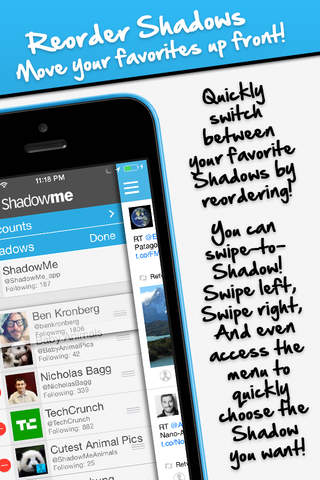 ShadowMe for Twitter screenshot 3