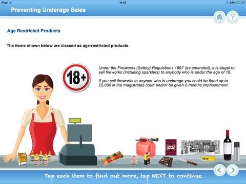 Preventing Underage Sales screenshot 2