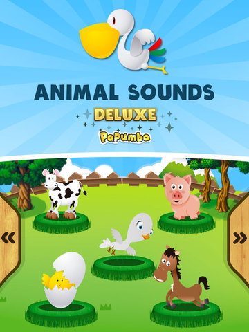 【免費遊戲App】Animal Sounds DELUXE: Perfect playtime for baby or toddler-APP點子