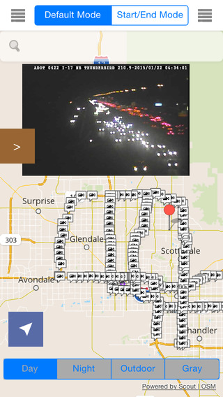 Arizona Phoenix Offline Map Navigation POI Travel Guide Wikipedia with Traffic Cameras Pro