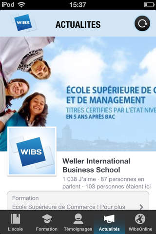 Weller International Business School screenshot 4