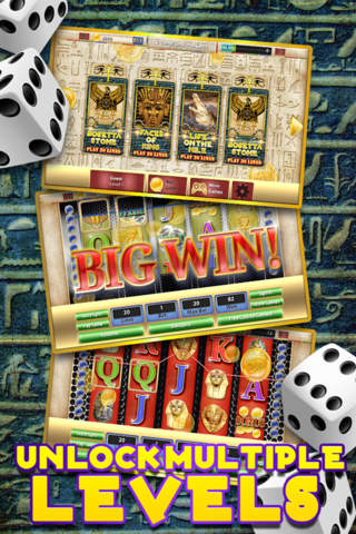 A Ace Slots Era of Golden Kings Casino (777 Lucky Pharaoh's Jackpot) - Way Big Payout Slot Machine Games screenshot 2