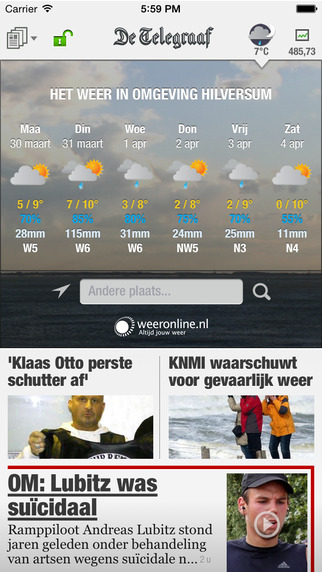 【免費新聞App】De Telegraaf-APP點子