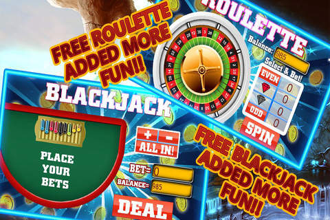 `` 777 Casino Slot+Blackjack+Roulette! screenshot 2