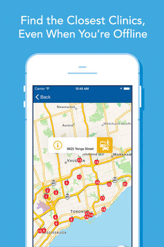 Find Doctors for Ryerson College Students - Check Walk In Clinic Wait Times + Book Appointments screenshot 4