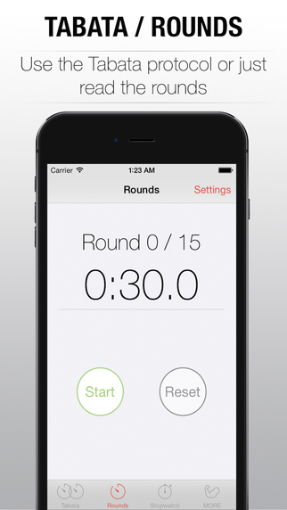 【免費健康App】Workout Timer - interval training tabata timer for wod and hiit workout of the day-APP點子