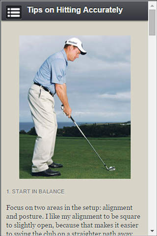Golf Swing Guide screenshot 4