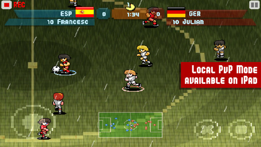 【免費遊戲App】Pixel Cup Soccer-APP點子