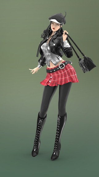 【免費遊戲App】Figuromo Artist : Anime Fashion Girl - 3D Combine Color & Style Figure-APP點子