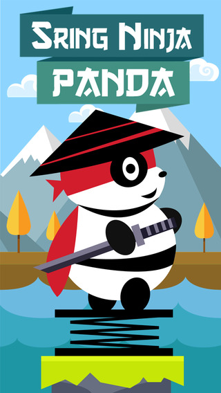 Spring Ninja Panda: Mr Dr Panda Hero Jump Out Game