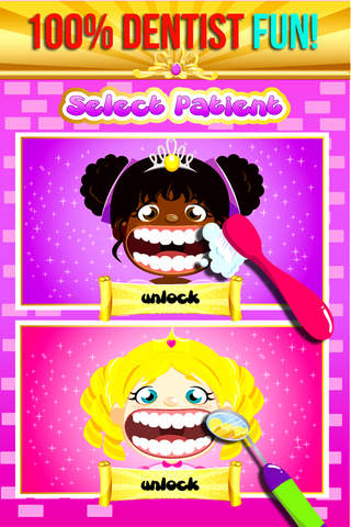 Princess Dentist Makeover Spa - Fun Free Games for Girls screenshot 3