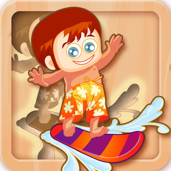 Free Toddler Best Child Brain Development Enjoy Jigsaw Shapes Magical and Cute Sounds Game for Preschool Kids Beach Fun Puzzle Woozzle LOGO-APP點子