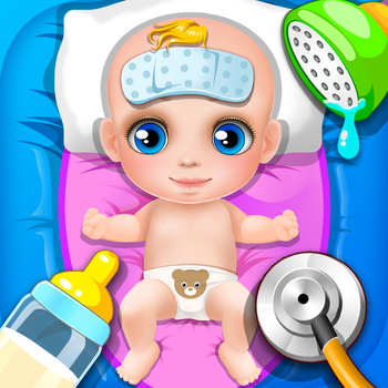 Little Baby Sitting Kids Games LOGO-APP點子