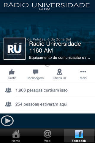 Rádio Universidade de Pelotas screenshot 4