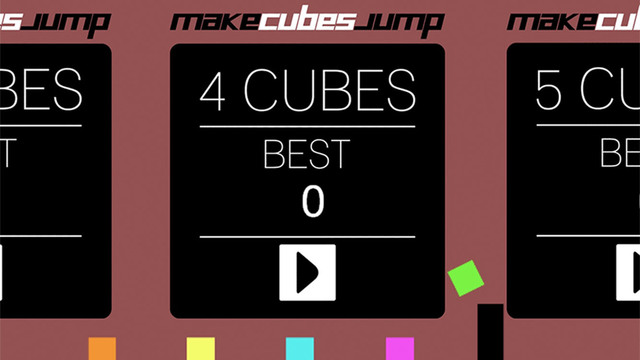 【免費遊戲App】Make Cubes Jump-APP點子