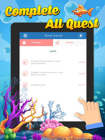 免費下載遊戲APP|Word Search Ocean - “ Under Water World And Sea Wordsearch Puzzle Game ” app開箱文|APP開箱王