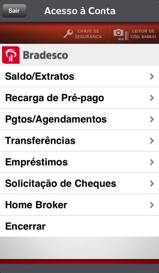 Captura de tela do iPhone 3