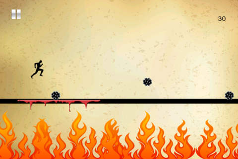 Scary Burning Hell Rush - Teen Runner Fire Escape screenshot 2
