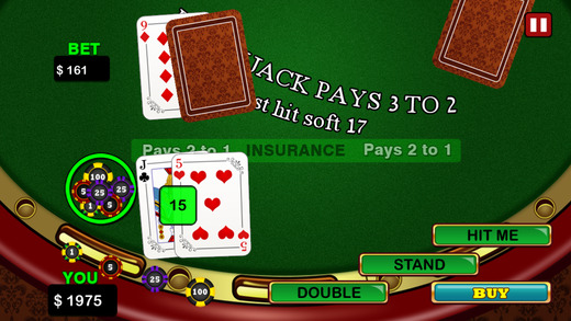 【免費遊戲App】Blackjack Wizard - Best 21 Vegas Style Casino-APP點子