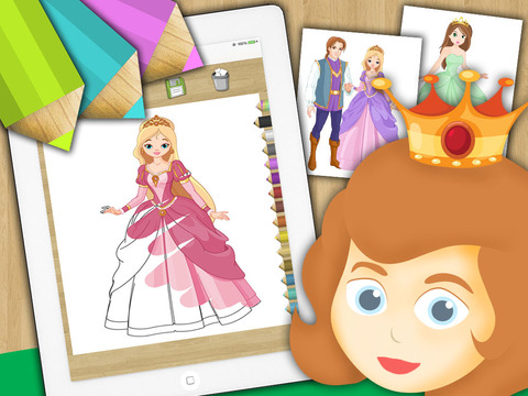 免費下載娛樂APP|Princesses for painting and coloring with magic marker app開箱文|APP開箱王