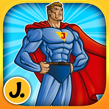 Amazing and Powerful Superheroes - puzzle game for little boys and preschool kids - Free LOGO-APP點子