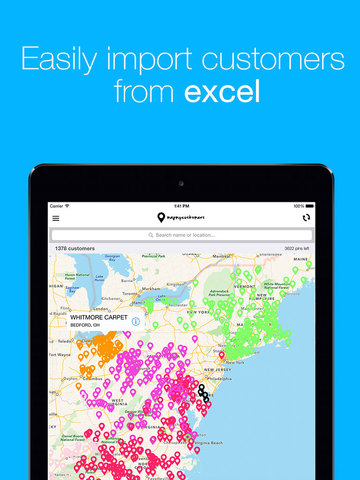 【免費商業App】Map My Customers – sales mapping-APP點子