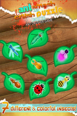 Awesome Ant Smash & Crush Puzzle Game screenshot 2