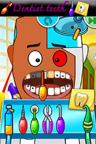 Teen Titans Go Arcade dentist free Immediate dental hygiene cosmet screenshot 2