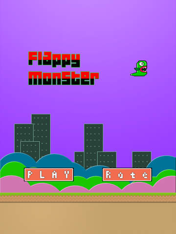 【免費遊戲App】Flappy Flying Monster-APP點子