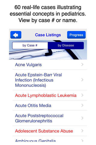 Case Files Pediatrics, 4th Ed, 60 High Yield Cases for USMLE Step 1 with Practice Questions for Shelf Exams, LANGE, McGraw-Hill Medical screenshot 2