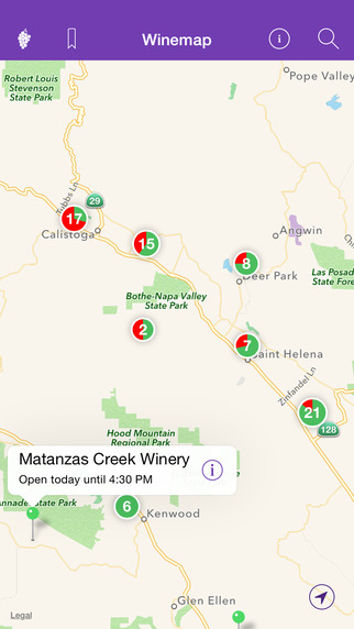 Winemap - thousands of tasting rooms at your fingertips