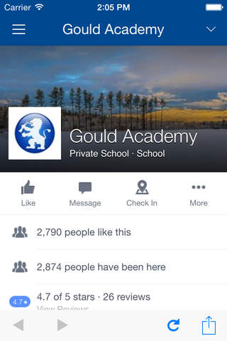 Gould Academy Alumni screenshot 3