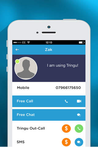 Tringu: Cheap and Free International Calls screenshot 2