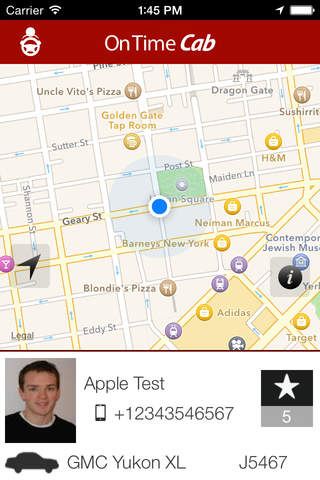 OnTime.cab Driver screenshot 4